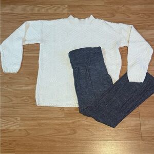 Bobbie Brooks Sweater Pants Set